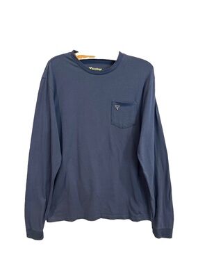 Birddogs Men’s Long-Sleeve Pocket Tee - Navy Blue